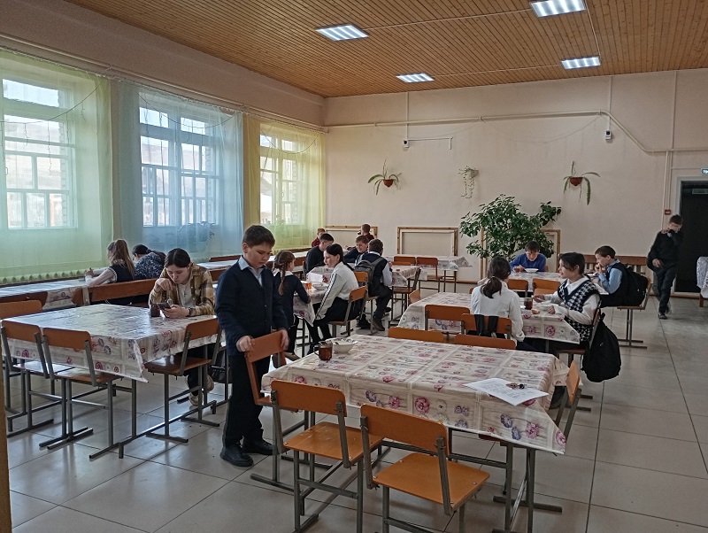 Приём пищи.