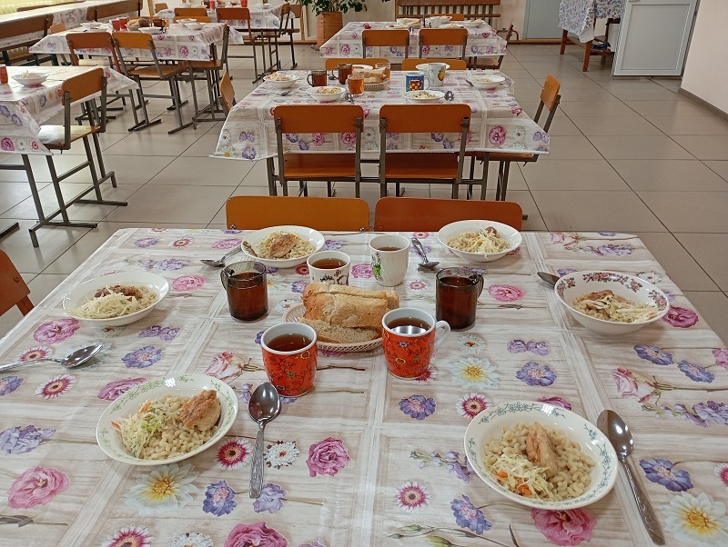 Изображения столовой.
