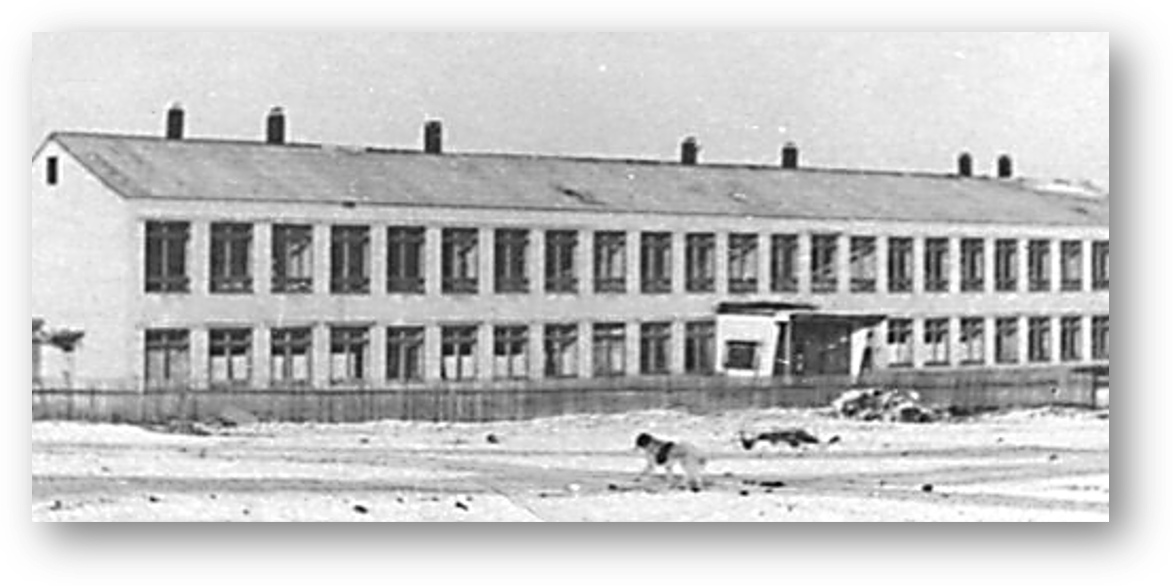 Здание нашей школы построила Оловяннинская ПМК (передвижная механизированная колонна). Действовать она начала в ноябре 1973 года..